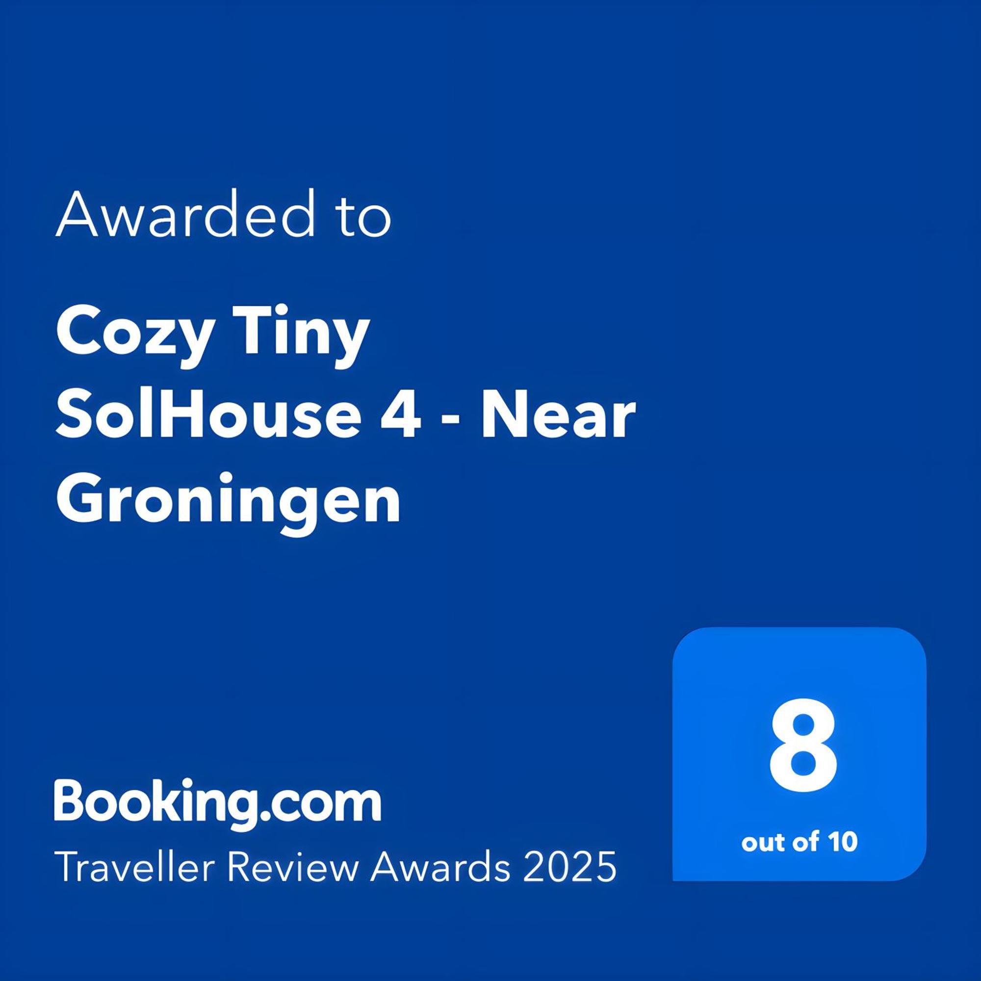 Cozy Tiny Solhouse 4 - Near Groningen Vila Kropswolde Exterior foto